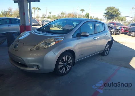 2014 Nissan Leaf Sl из США, поврежденный, VIN 1N4AZ0CP7EC331074